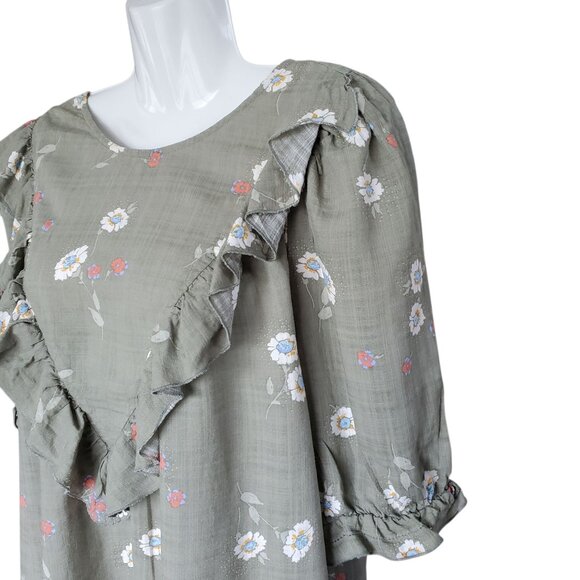 a.n.a BALLOON SLEEVE TOP SIZE XXL - Picture 2 of 7